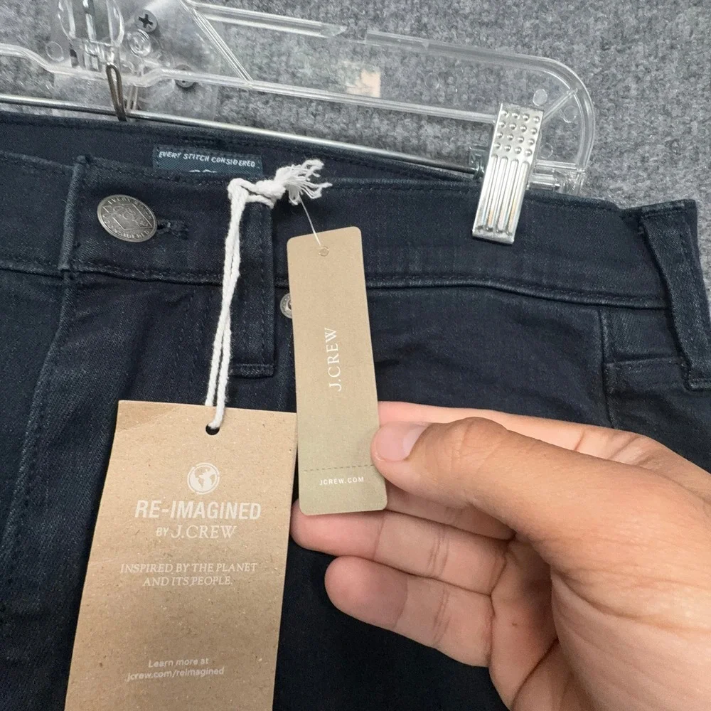 J.Crew 484 Slim Fit Jeans Mens 30x32 Blue Stretch Denim Tapered Leg Casual NEW